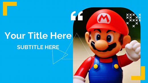 Epic Mario - Free Google Slides Themes and PowerPoint Template : MyFreeSlides