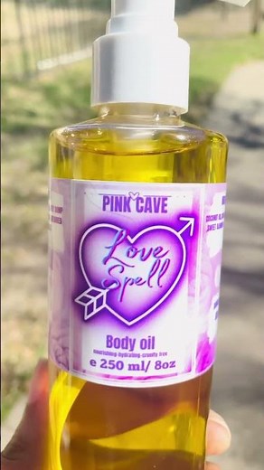 Love spell body oil