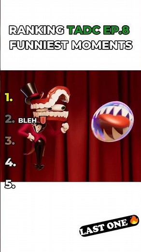 Ranking TADC ep 8 funniest moments 😂 #tadc #theamazingdigitalcircus #caine #bubble