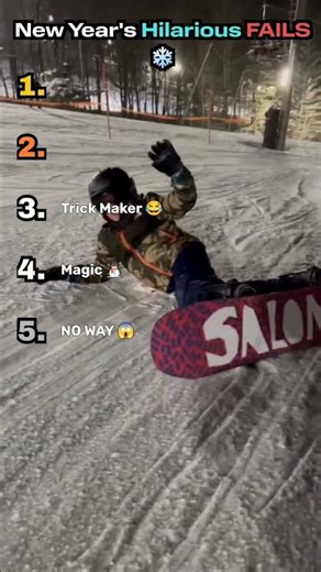 New Year's Hilarious Fails