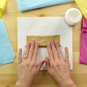 872K views · 1.4K shares | DIY a rainbow pencil using tissue paper! #crafty | Crafty | Facebook