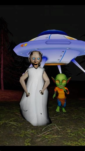 Granny vs Alien(part:-3) | Gulli Bulli Aur Granny | Granny shorts