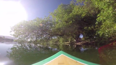 Paddleboarding with Hot Air Balloons