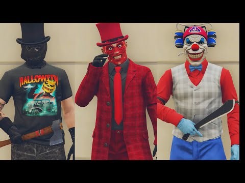 GTA V - 5 Easy Tryhard Outfits Tutorial #224 (Halloween 2025)