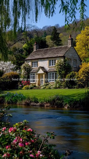 Cozy Illusions on Instagram: "Open windows. Fresh flowers. Slow days. #englishcottage #springvibes #cottagecore #cozyliving #quietluxury"