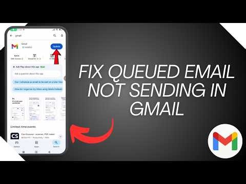 How to Fix Queued Email not Sending in Gmail