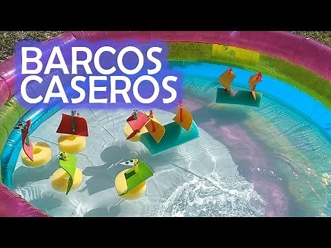 Barcos caseros para niños