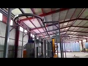 Automatic Powder Coating Booth System