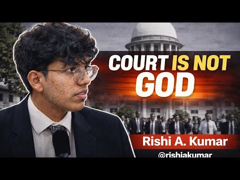 Supreme Court के ख़िलाफ़ लड़ाई शुरू, एक बच्चे ने ईंट से ईंट बजा डाली Supreme court की | #inshortslaw