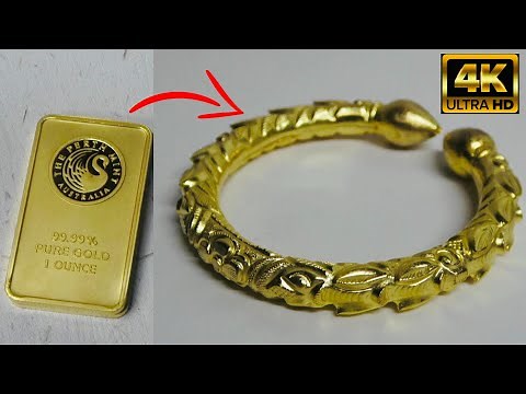 Most luxurious jewelry making from 24K gold
