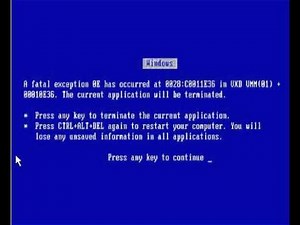 Fake BSOD download
