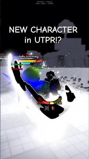 NEW CHARACTER in UTPR!? (Undertale test place reborn) #roblox #UTPR