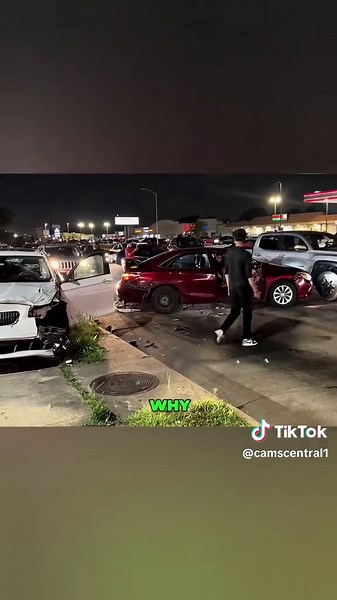 Dashcam Footage of a Shocking Car Crash