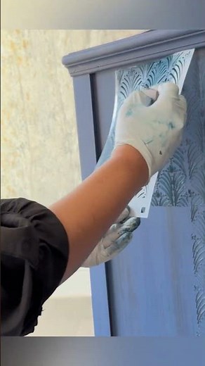 Dimensional Details Using Stencils & Chalk Paste®️By Redesign-Easy Technique With Stunning Results!