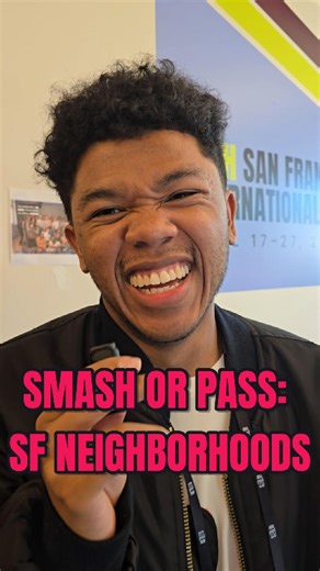 Part 2: Smash or Pass SF Neighborhoods — which ones should we include next time?  Definitely don't pass the 68th San Francisco International Film Festival✨—smash the follow button for updates! We're still screening films every day until Sunday, April 27th. Get your tickets now! ️ | SFFILM | Facebook