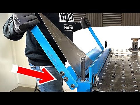Low-budget press brake for 140 euros? | eBay | Test & review