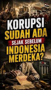 DID CORRUPTION EXIST EVEN BEFORE INDONESIA'S INDEPENDENCE?