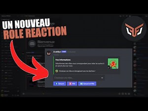 Comment CRÉER un RÔLE RÉACTION avec DRAFTBOT !!!