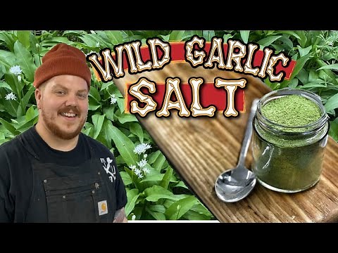 How to Make Your Own Wild Garlic Flavoured Salt | Tubby Tom's Test Kitchen | Cooking | Recipe Ideas