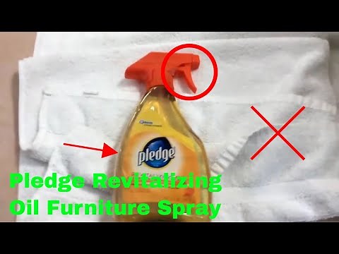 ✅ How To Use Pledge Revitalizing Oil Furniture Spray Review