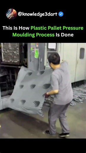 This Is How Plastic Pallet Pressure Moulding Process Is Done