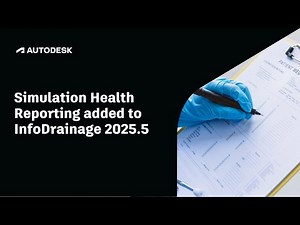 Simulation Health Reporting added to InfoDrainage 2025.5