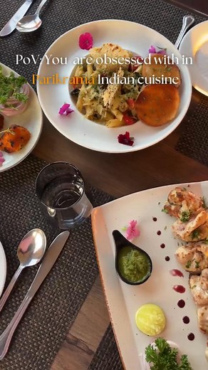 At Parikrama – The Revolving Restaurant, Delhi’s skyline becomes your...