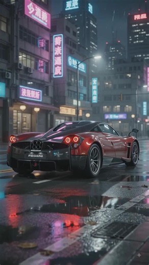 AI Creates the Ultimate Pagani Hypercar 🤯🔥 | Dream Car Transformation #Shorts