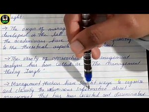 Evolution of Management Thoughts-Explanation in English|MBA|BBM|BBA |Sakthi's Knowledge Hub|SKH