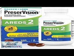 PreserVision AREDS 2 Eye Vitamin & Mineral Supplement Contains Lutein Vitamin C Review