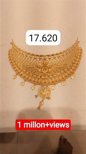 new style choker haar design#trending#viral#goldshortsyoutube#golden