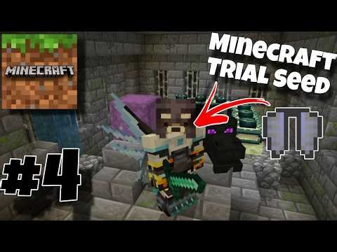 I Beat The Ender Dragon and Find Elytra | Minecraft Trial Seed Survival Gameplay #4