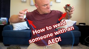 How to weld someone with an AED! | Fire Department Chronicles