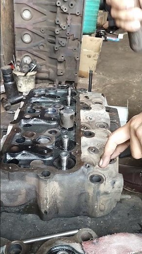 How to Replace and Fit Engine Valve Guides | Cylinder Head Repair #shorts#shortsfeed