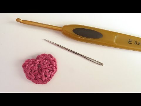 Super Quick Mini Crochet Heart