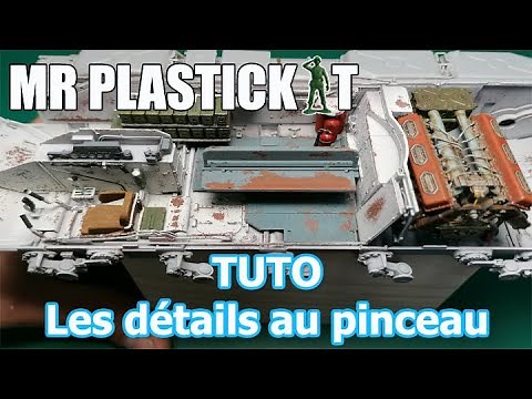 #3 🎨 TUTORIEL MAQUETTE: Apprendre à peindre au pinceau / Conseil-astuce.