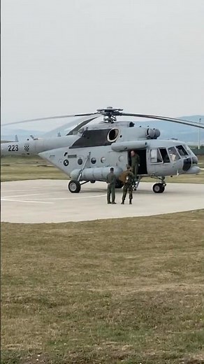 (Ex) Croatian Mil Mi-8 landing