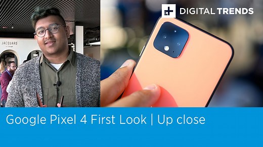 Google Pixel 4 First Look | Up close