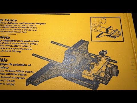 DEWALT DW6913 PARALLEL FENCE ยืม รั้วเสริมสำหรับเร้าเตอร์ ทริมเมอร์