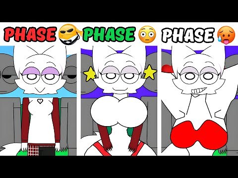 All Phases of NEW Human WENDA in New SUS Incredibox Sprunki Retake : From Phase 1 to Phase ???