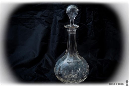 Antique Uranium Glass Decanter C1900 Cut Crystal French Belgian Style UV Reactive Olive Cut - Etsy