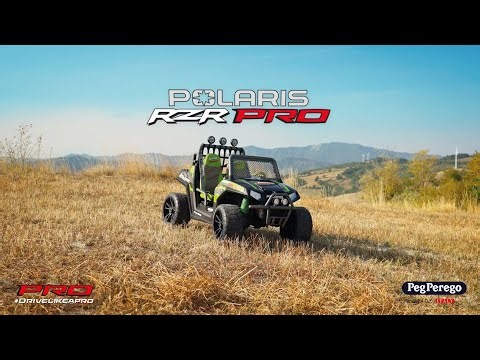 Perché il fuoristrada per bambini Polaris RZR Pro Green Shadow è speciale?