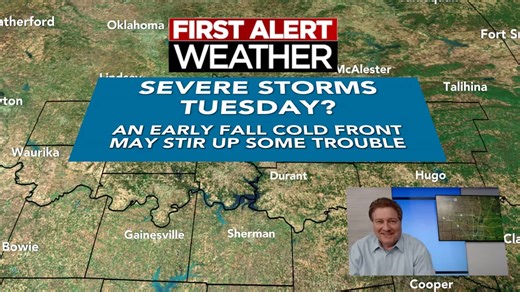 7K views · 58 reactions | Tuesday is our next First Alert Weather Day. Here's a look at what's taking shape. | KXII-TV | Facebook