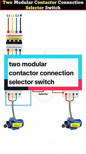 Modular Contactor Connection Selector Switch - RM Electric
