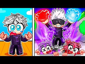 Birth to GOJO in Roblox Strongest Battlegrounds!