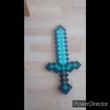 Minecraft-schwert aus Pappe selber machen Chaos craft