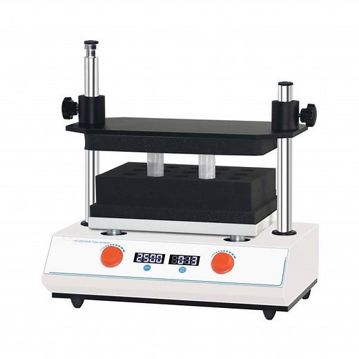 [Hot Item] Ht-200 Multi-Tube Vortex Mixing Instrument with LED Display Speed 2500rpm Laboratory Test Tube Blood Vortex Mixer