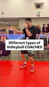 Different types of Volleyball COACHES 🤣