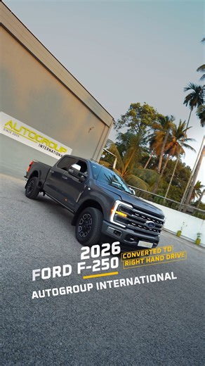 Right Hand Drive 2026 Ford F-250 Super Duty — Built to Work Australia 💪🇦🇺 📞 Contact Andrew Taplin or Cliff Perez for enquiries on 61 3 9765 1300 The Ford F-250 Super Duty is the backbone of serious towing and heavy-duty work — now available in Right Hand Drive, engineered end-to-end by Autogroup International, a 100% Australian-owned company. Designed for Australia’s toughest environments, the F-250 delivers Super Duty ladder-frame strength, high-output V8 performance, advanced factory trail