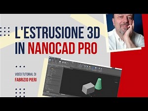 L'estrusione 3D in nanoCAD Pro